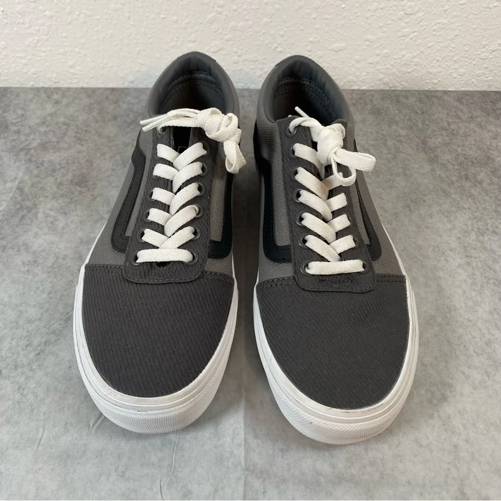 Size 7.5 Vans Ward Retro Gray & Black Sneakers Men’s NWOT No box - Picture 4 of 9